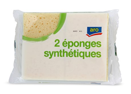 TAMPON SUR ÉPONGE SYNTHÉTIQUE X 2 (VENDU PAR 5)