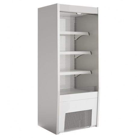Vitrine réfrigérée murale blanche - 3 étagères - groupe logé - 680x660x1900 - VM680B_0