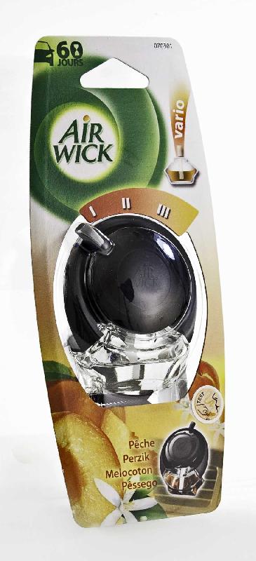Air Wick - Désodorisant pour véhicule à clipser - Parfum pêche_0