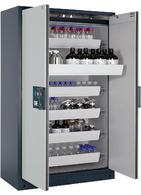 ARMOIRE SÉCURITÉ Q-CLASSIC-90 Q90.195.120 GRIS/GRIS - MANUTAN COLLECTIVITÉS