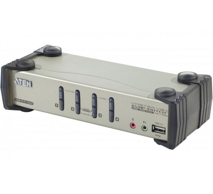 Aten cs1734b switch kvm vga/usb avec câbles - 4 u.C. 52360_0