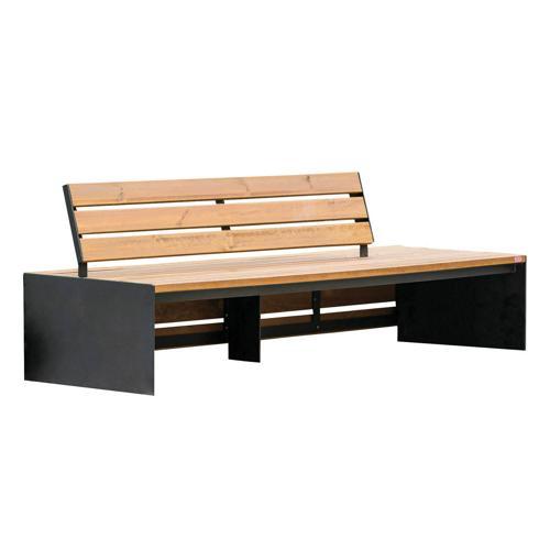BANC ARQ - LONGUEUR HORS TOUT: 200 CM