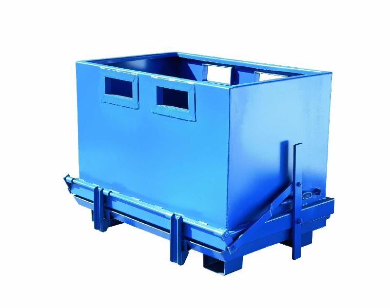 Benne à fond ouvrant 700 - capacité 800 kg - volume 700 L_0