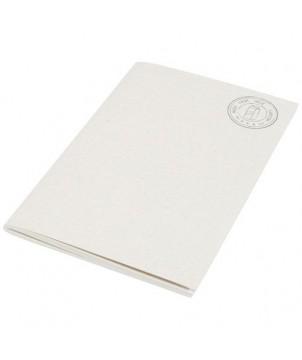 CAHIER, À PARTIR DE BRIQUES DE LAIT RECYCLÉES, DAIRY DREAM FORMAT A5 - BLANC CASSÉ - CARNETS PUBLICITAIRES PERSONNALISÉS