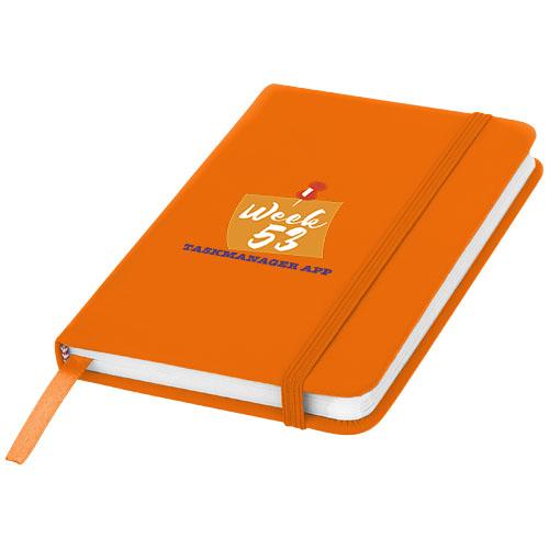 Carnet de notes A6 Spectrum - couverture rigide avec élastique assorti et ruban - 96 pages 60g/m²_0