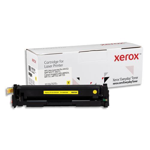 CARTOUCHE DE TONER JAUNE XEROX EVERYDAY EQUIVALENT A HP CF412A 006R03698