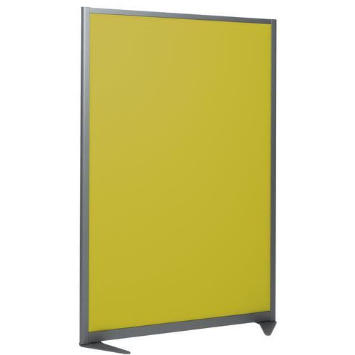 CLOISON DE SÉPARATION ACOUSTIQUE LIGNE M 2000X1000 MM JAUNE - LIGNE M