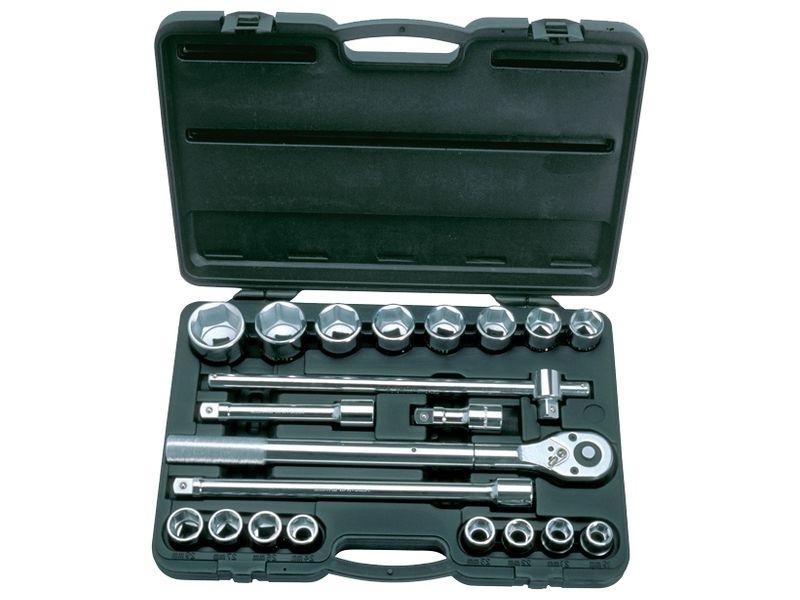 COFFRET DE DOUILLES 6 PANS 3/4