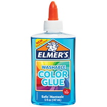 COLLE TRANSLUCIDE, 147 ML, BLEU - LOT DE 3