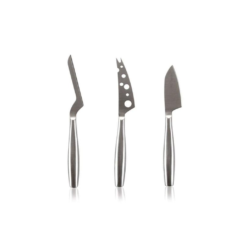 COUTEAU À FROMAGE ACIER INOXYDABLE - SET DE 3 - BOSKA - COPENHAGEN