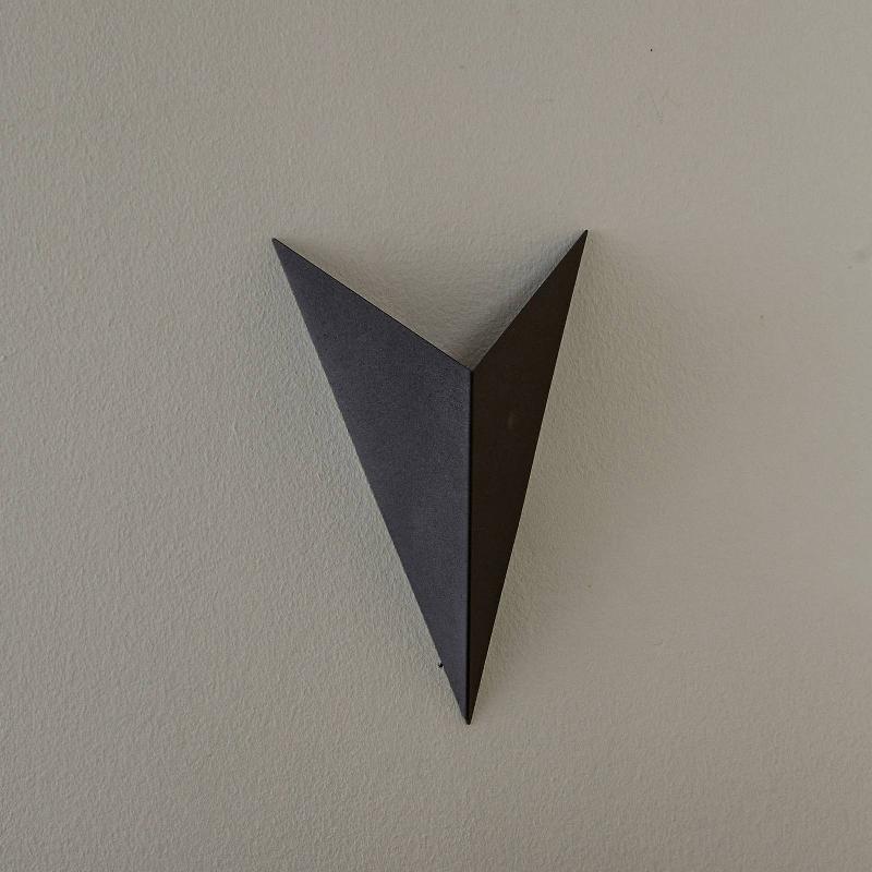 EMIBIG LIGHTING APPLIQUE FORM 4, NOIRE, 19 X 30 CM