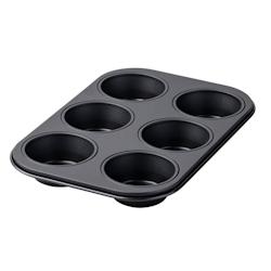 Eva Moule à muffins 6 pièces 'pro-clean' 28x19cm - 047354_0