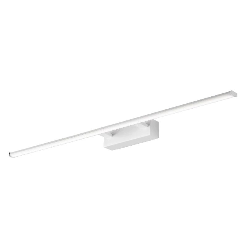 Fabas Luce Applique Murale Led Intégrée Nala 15W 1850Lm 3000K Ip44 En Métal Et Méthacrylate Blanc, Design Moderne Pour Intérieur Et Extérieur -_0