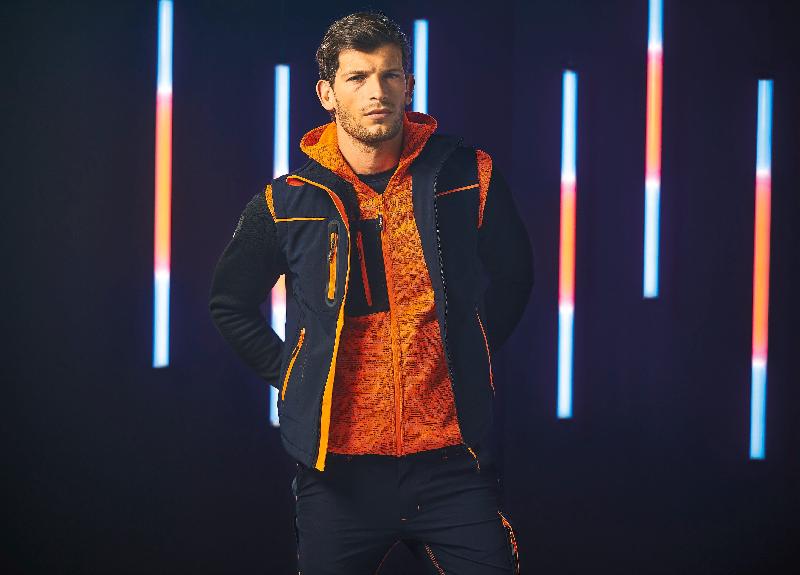 Gilet softshell Universe homme - Réf: UPFU188 - Imperméable, respirant, coupe-vent, doublure micro-polaire, U-Tex_0