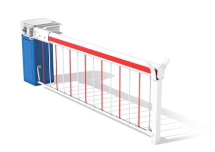 Grille articulée basse en aluminium - LBA Grille GA - 3 à 9 m avec bandes réfléchissantes_0