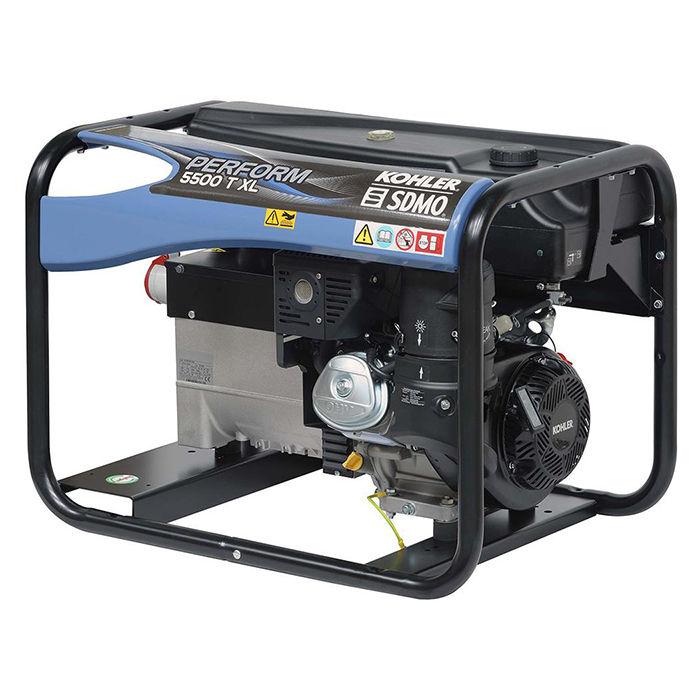 Groupe électrogène essence triphasé SDMO - 5,6 kVA - Moteur KOHLER CH395 - Garantie 3 ans_0