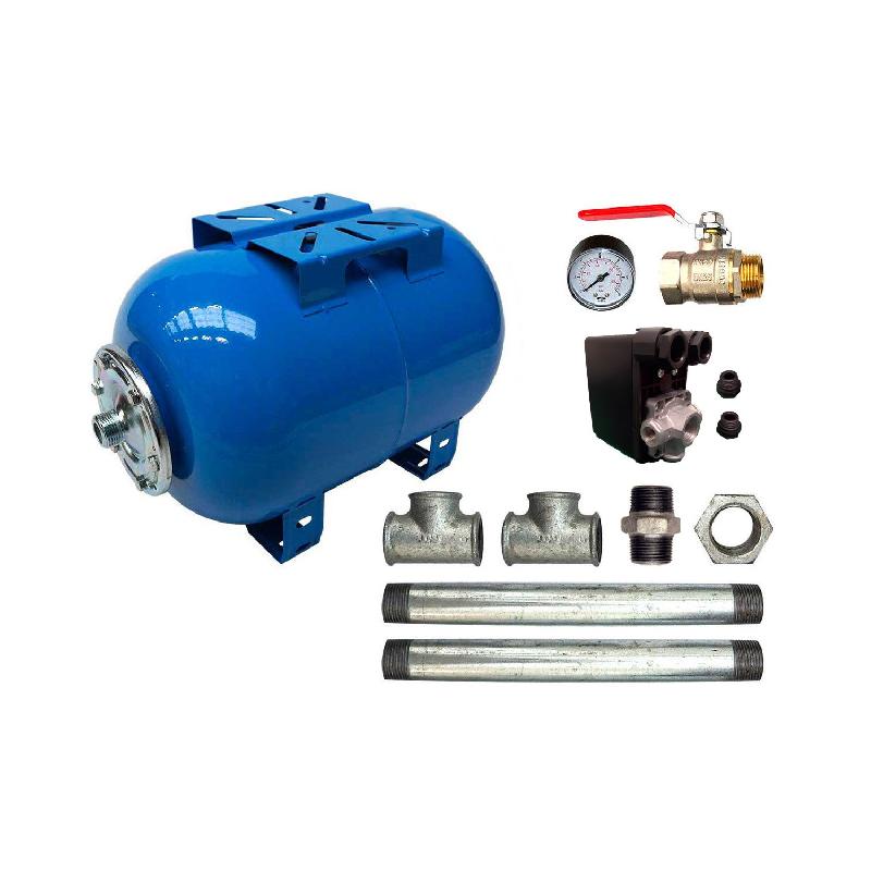 KIT SURPRESSEUR EAU HORIZONTAL 100L - 1