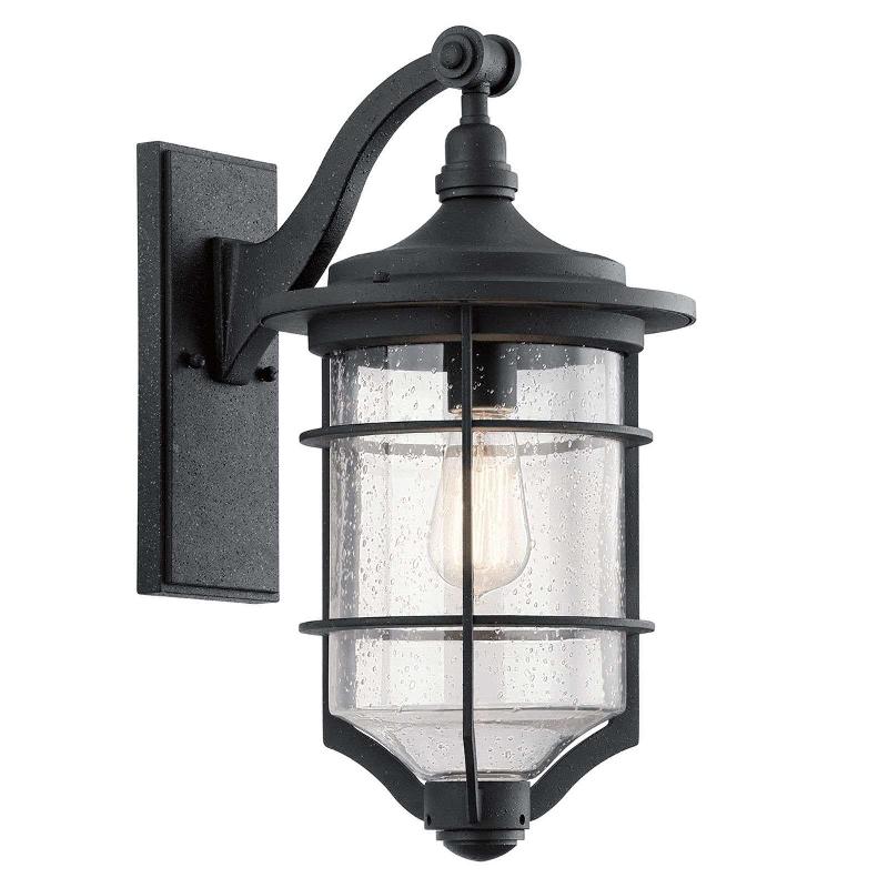 KICHLER LANTERNE MURALE ABAT-JOUR CAGE ROYAL MARINE 46,2CM
