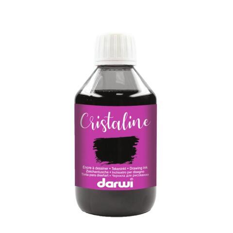 LOT DE 3 - DARWI FLACON DE 250 ML D'ENCRE À DESSINER - NOIR