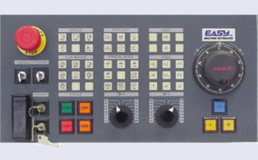 Mc-kb400 - Pupitre de commande Easysa - 400 x 200 mm - 45 touches lumineuses, boutons poussoirs et connecteur RS232_0