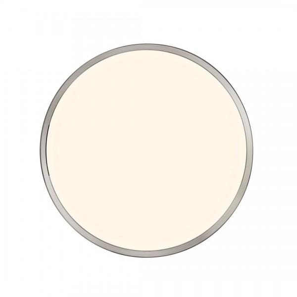 OJA 42 PLAFONNIER PLASTIQUE BLANC-CHROME LED INTEGRÉE 3000-4000K - NORDLUX 2015106155