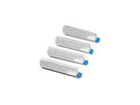 OKI 43487711 CARTOUCHE DE TONER 1 PIÈCE(S) ORIGINAL CYAN - TONER AUTHENTIQUE