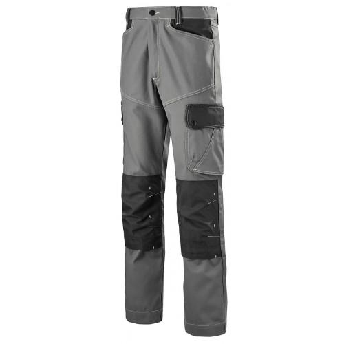 PANTALON DE TRAVAIL CRAFT WORKER RÉSISTANT - GRIS ET NOIR - T1 CEPOVETT SAFETY