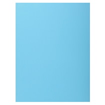 PAQUET 100 CHEMISES 1 RABAT SUPER 160 - 24X32CM - BLEU CLAIR - LOT DE 5