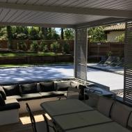 Pergola bioclimatique à lames orientables sur mesure - motorisation SOMFY ou LINAK - modèles Kalice, Kalor et Kaline_0