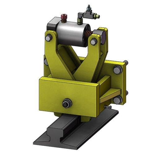 Pince-rail hydraulique ADH20K - 20 KN avec ressort de rappel_0