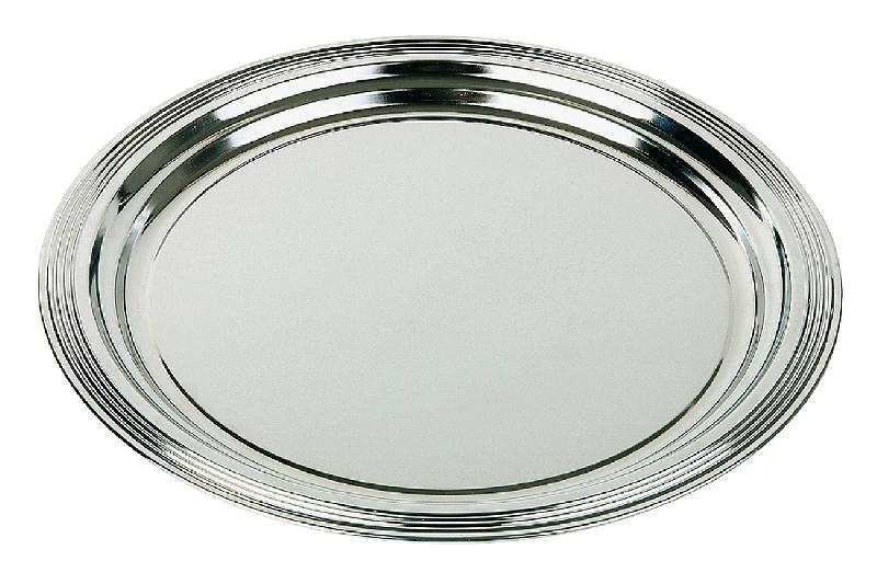 PLATEAU DE FÊTE APS -CLASSIC- Ø DE 35 CM, MÉTAL