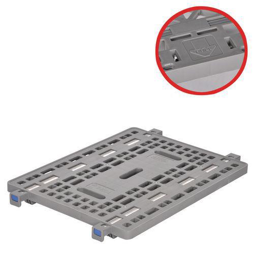 PLATEAU PLASTIQUE POUR ROLL-CONTENEUR