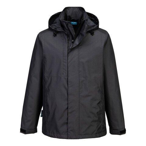 PORTWEST CD867 VESTE DE PLUIE WX2 ECO-CONÇU GRIS MÉTAL - TAILLE S