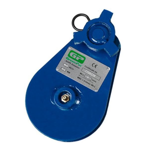 Poulie ouvrante type 601T - traction fluide - charge 4 à 8 tonnes - acier carbone_0