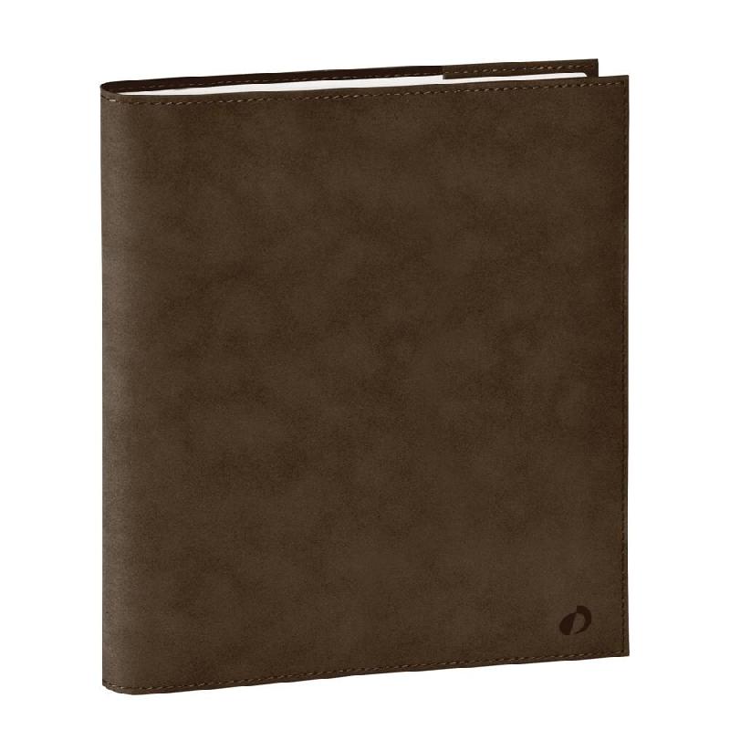 Quo Vadis - Agenda - 2027 - Exécutif Color - Semainier - Multilingue - Andrea - Marron - 13 mois de déc à déc - 16x16cm - Papier Clairefontaine bl_0