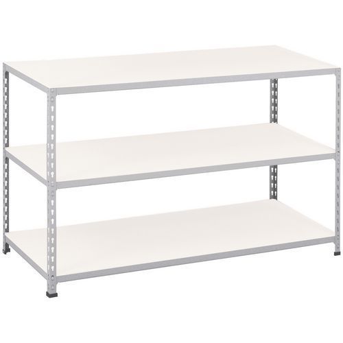 RAYONNAGE RAPID 2 914X1220X380 GRIS - 3 TABLET MÉLA