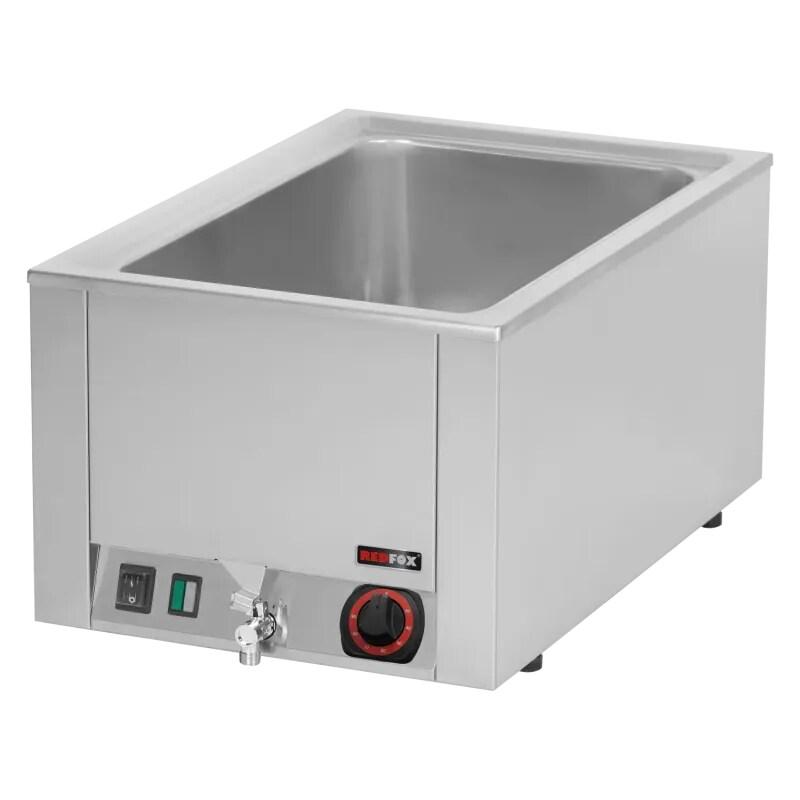 RM GASTRO Bain marie électrique GN 1/1 - 200 TOP avec vidange REDFOX - BMV 1120 - REDFOX - 0615402231718_0