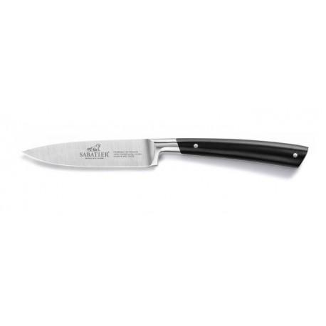 Rouss806380 - Sabatier - Couteau Office Droit 10cm Edonist - Lame Acier Inox - Manche Polymère - 100% Forgé - Fabrication Française_0
