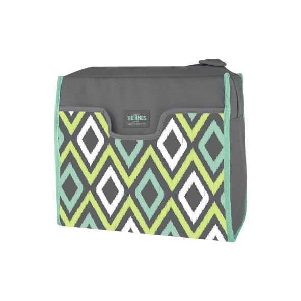 SAC ISOTHERME 8L RECTANGLE GRIS ET VERT - THERMOS - RAYA PREMIUM HARLAN