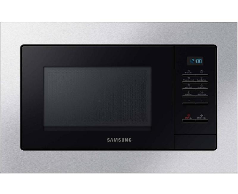 SAMSUNG Micro-ondes Grill Encastrable 20l 850w Inox mg20a7013ct - argenté 8806092062641_0