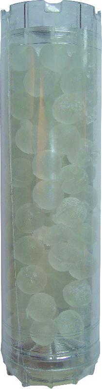SCHNEIDER - Cartouche de polyphosphates pour kit anti-calcaire - Référence 50421, diamètre 80mm, longueur 250mm_0