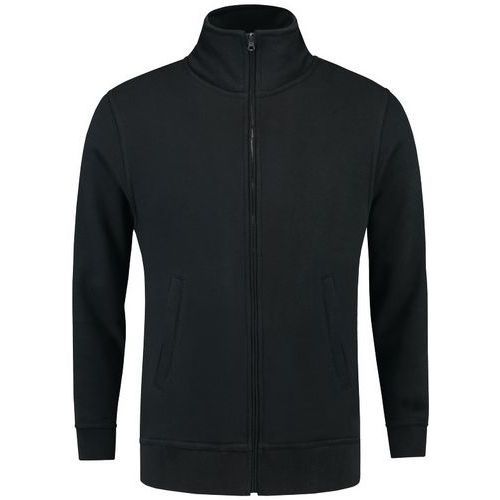 SWEAT ZIPPÉ LAVABLE À 60 DEGRÉS BLACK 5XL - TR 301017 - TRICORP CASUAL