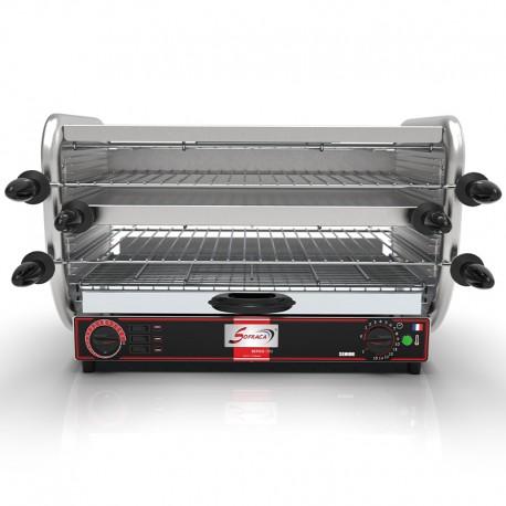 Toaster avec régulateur - Série SENIOR - 2 étages - 230 V | Sofraca - 11052-2_0