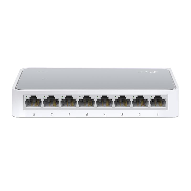 TP-Link TL-SF1008D commutateur réseau Non-géré Fast Ethernet (10/100) Blanc_0