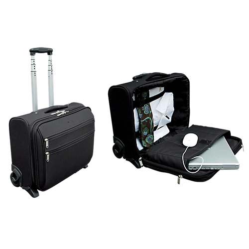 TROLLEY PC PORTABLE POLYESTER 1200D TRAVELER 43 X 33 X 21 8 CM NOIR