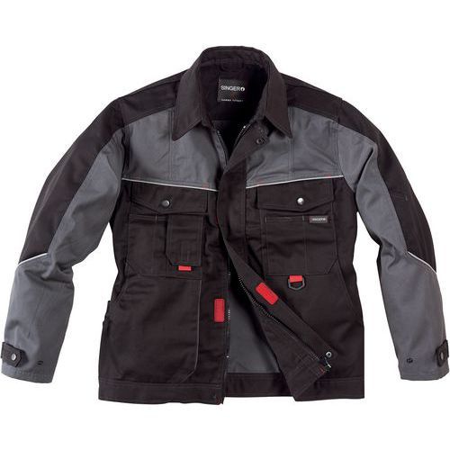 VESTE DE TRAVAIL BI MATIÈRES ET MULTIPOCHES DE TAILLE L - SINGER SAFETY