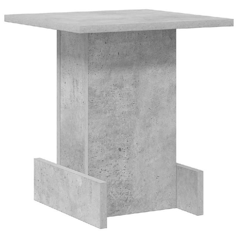 VidaXL Table d'appoint Gris béton 35,5 x 35 x 40 cm Bois d'ingénierie Modèle Apex Advance - 891211_0