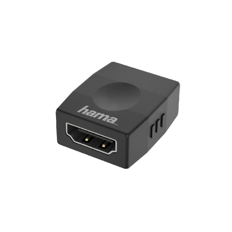 Hama 00200346 - Câble vidéo HDMI Type A (Standard) noir - Connecteurs femelles - Résolution 4K_0