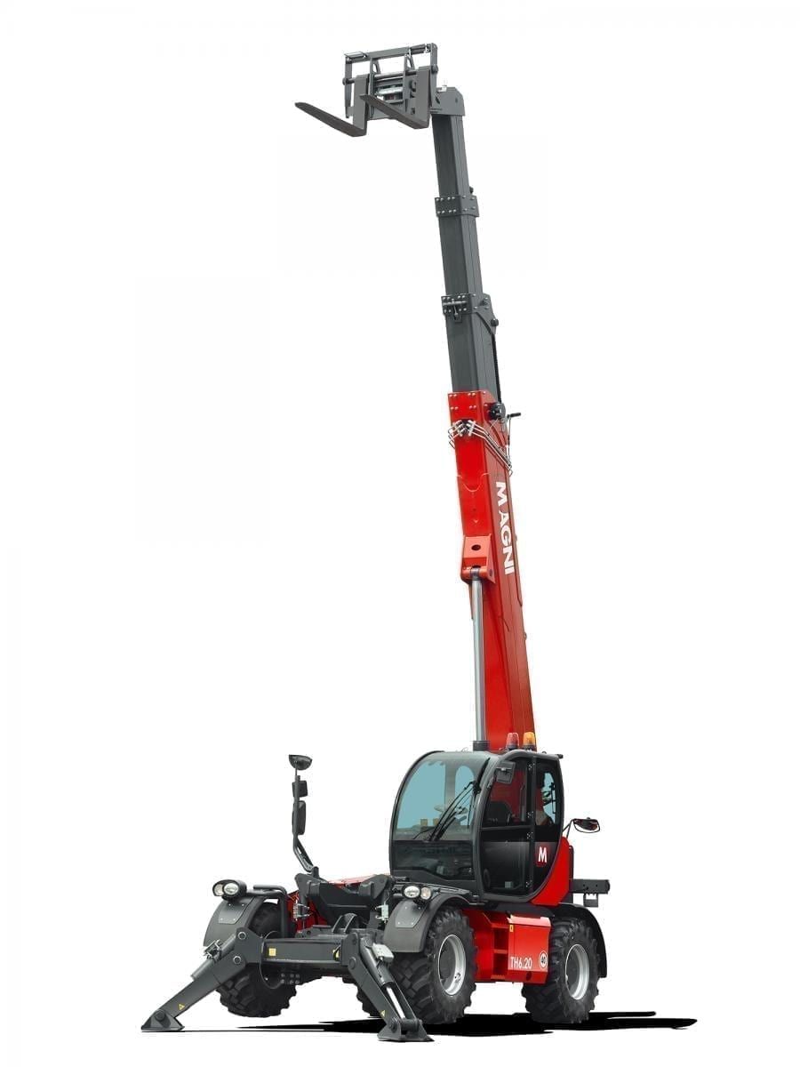 6.20 - Chariot élévateur télescopique pour chantiers difficiles - Hauteur 20m, capacité 6T_0