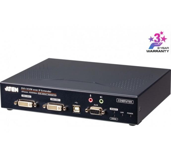 Aten premium ke6940at emet prol. Kvm double dvi/usb  ip/sdp réf.266943_0